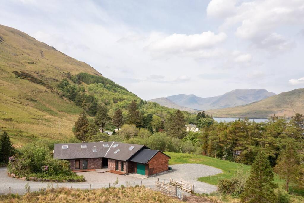 Heather Lodge With Sea And Mountain Views Линон Экстерьер фото