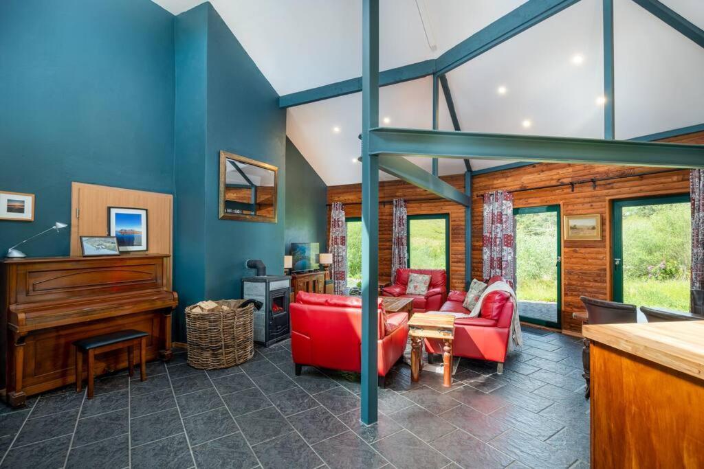 Heather Lodge With Sea And Mountain Views Линон Экстерьер фото